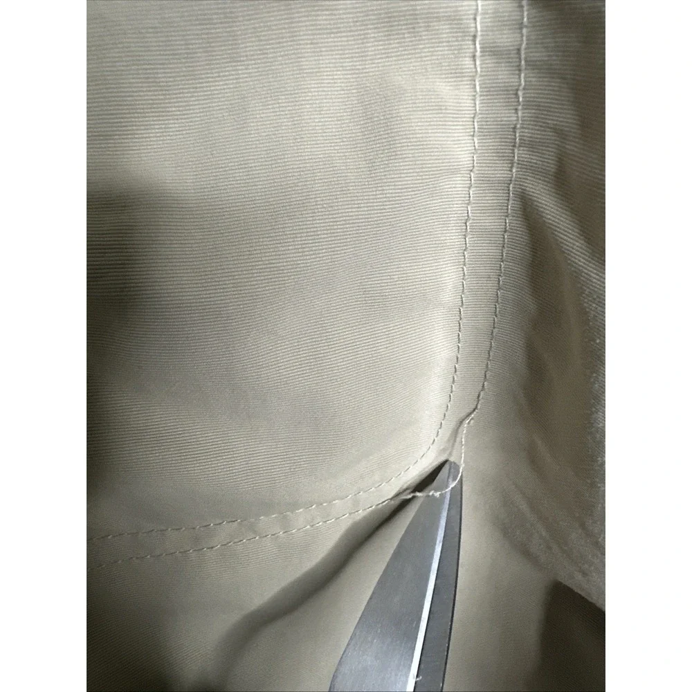The North Face Pants Mens Sz Medium Beige Tan Convertible Nylon Hiking Outdoor‎